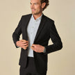 Essential Blazer Slim Black Check