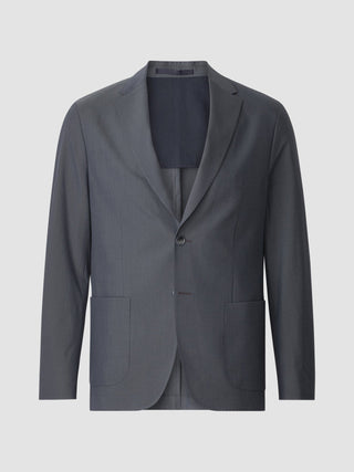 Tech Linen Blazer Navy