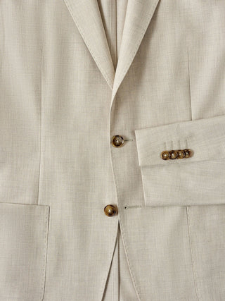 Tech Linen Blazer Sandshell
