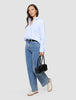 Women's Brooklyn Shirt Sky Stripes