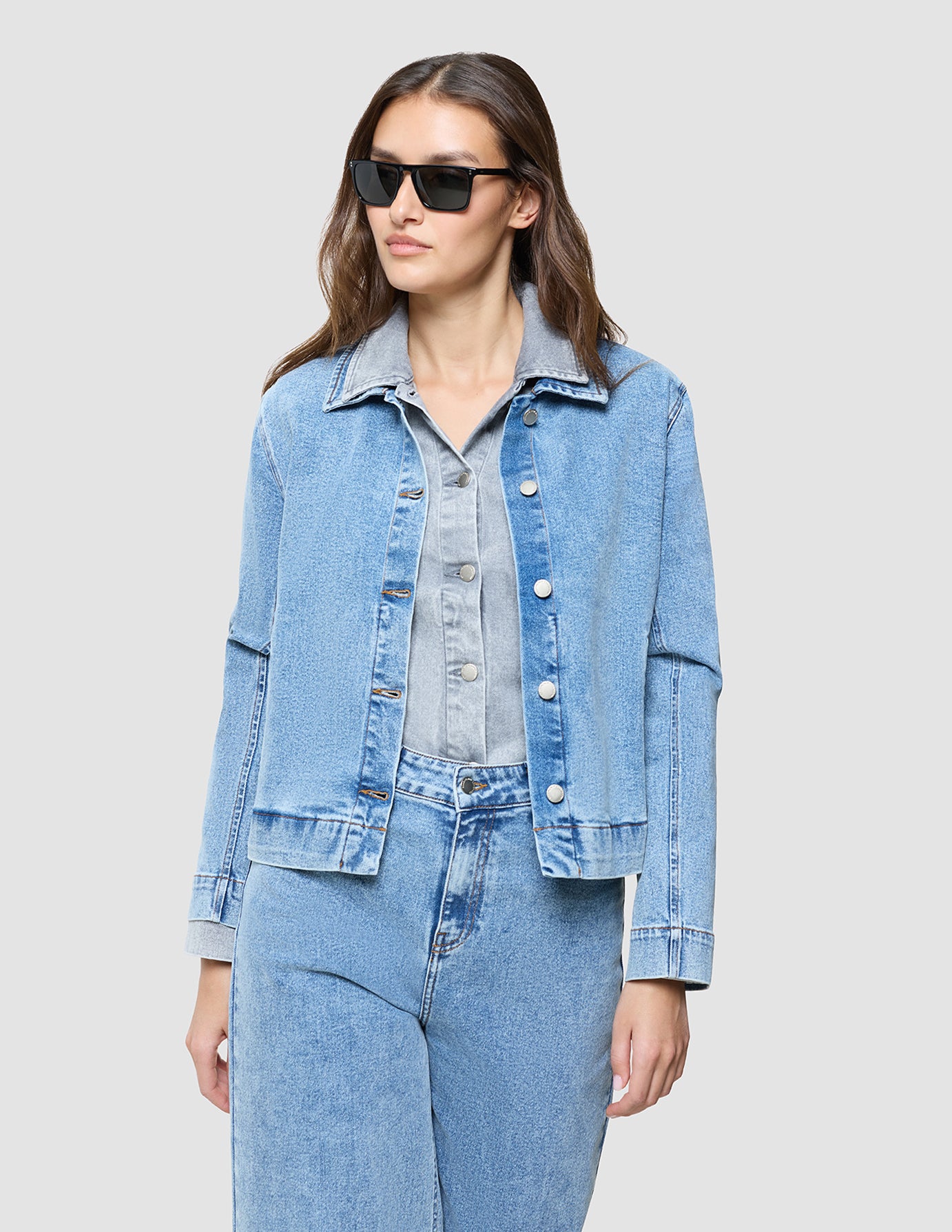 Denim on denim on denim