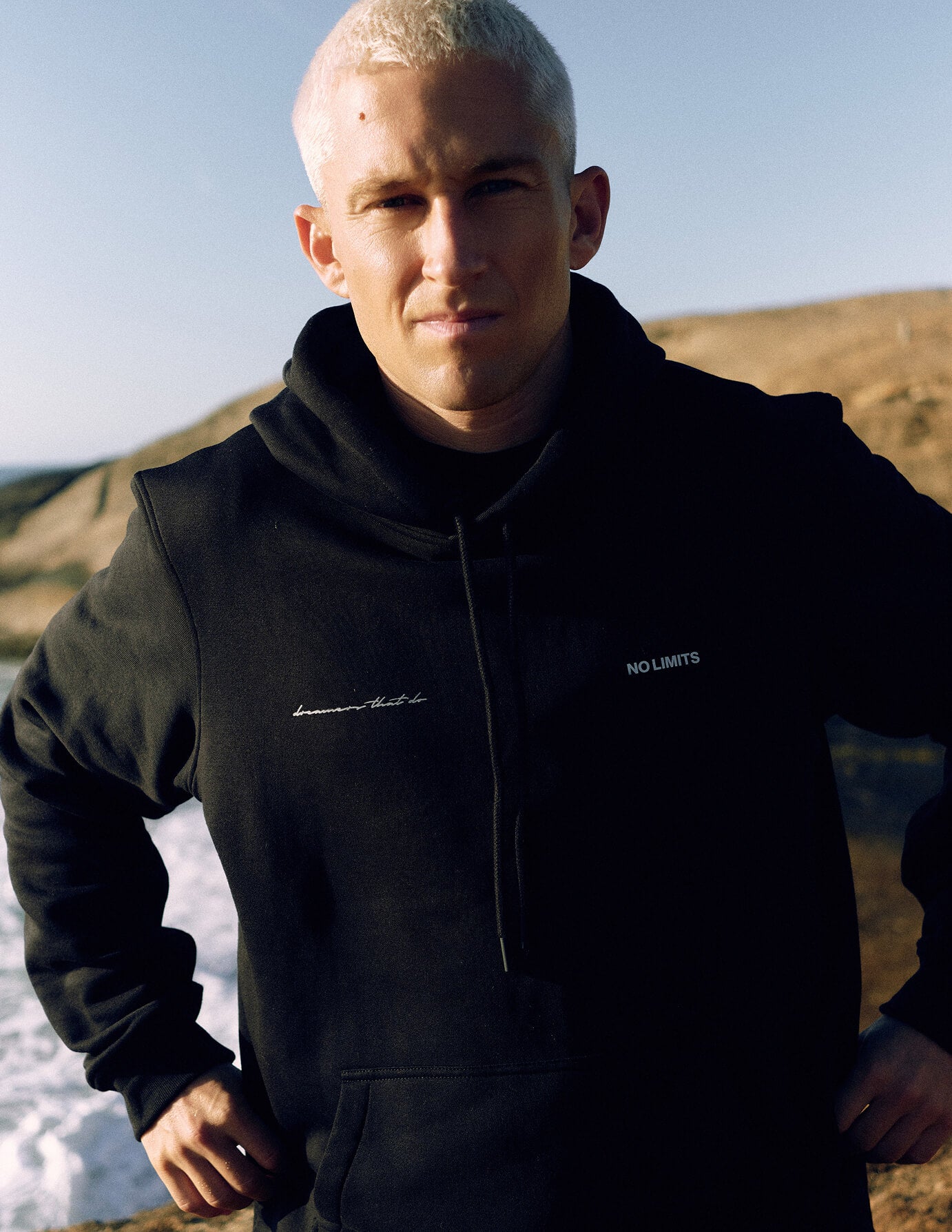 Sweat Hoodie Black Anders Hofman