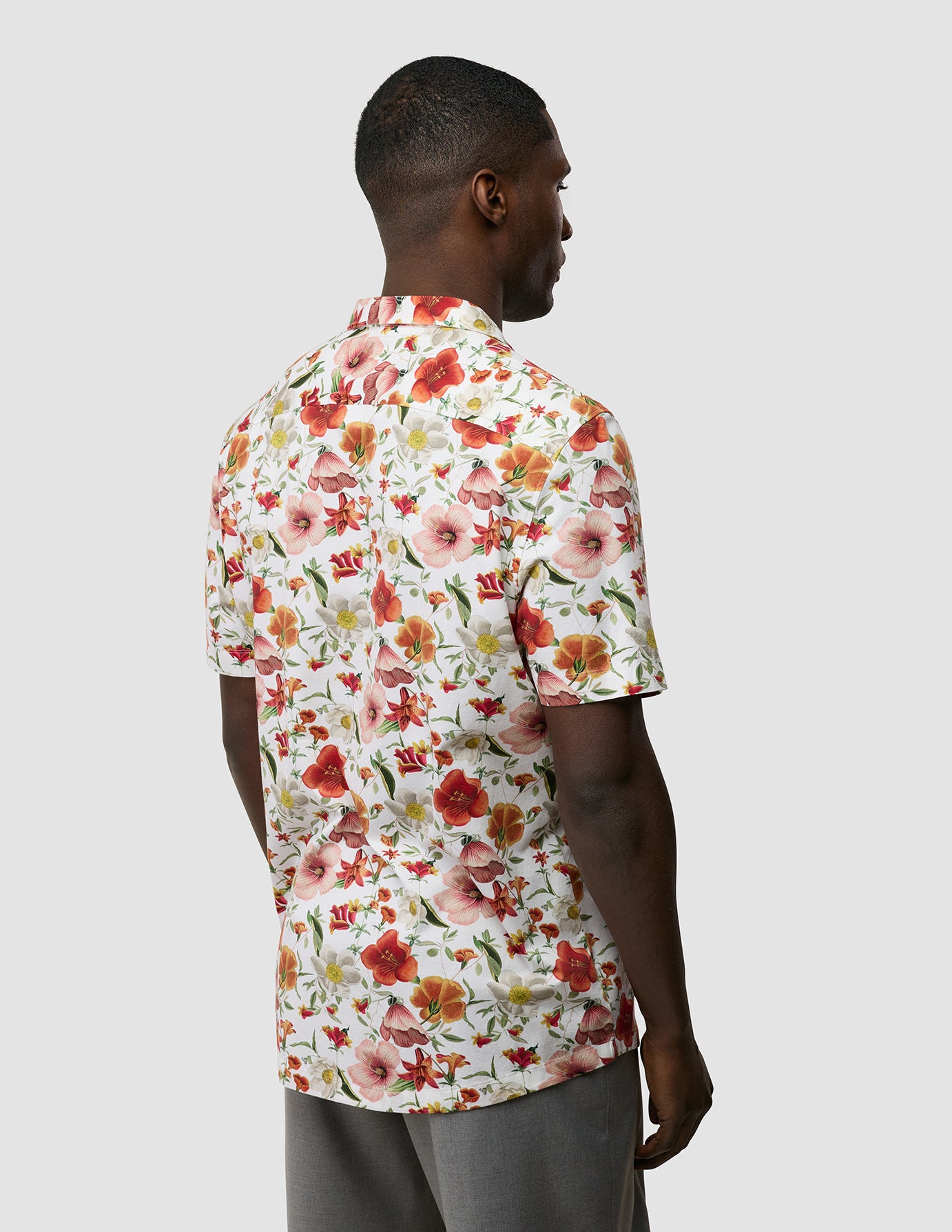 Bowling Short Sleeve Shirt Botanical