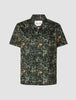 Bowling Short Sleeve Shirt Forest Night