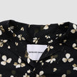 Breeze Bowling Short Sleeve Shirt Black Flowers