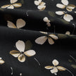 Breeze Bowling Short Sleeve Shirt Black Flowers