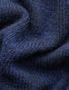Chunky Soft Wool Knit Vest Dark Navy Melange