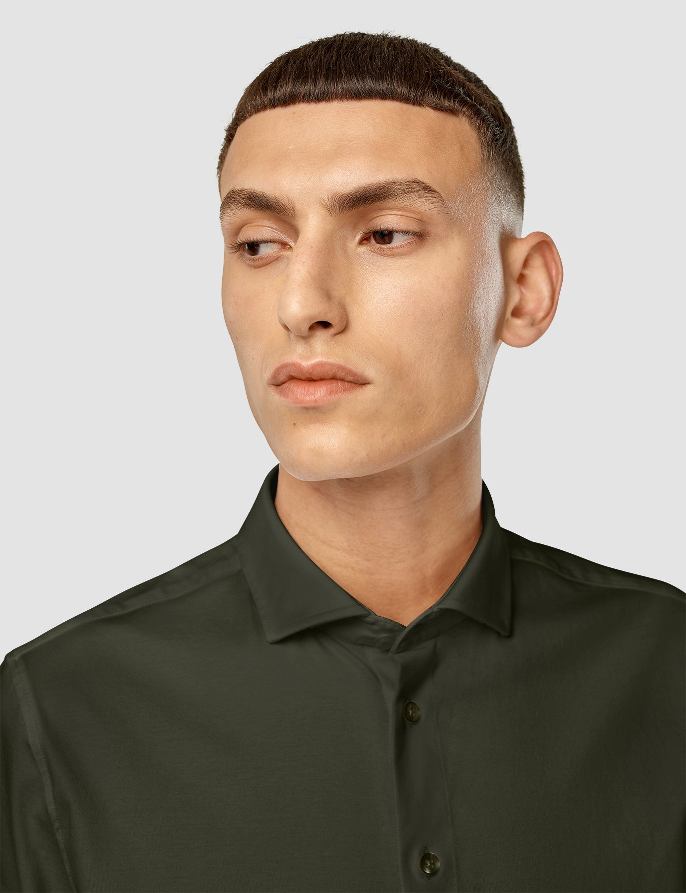 Classic Shirt Regular Nightfall Green