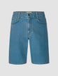 Classic Denim Shorts Light Blue
