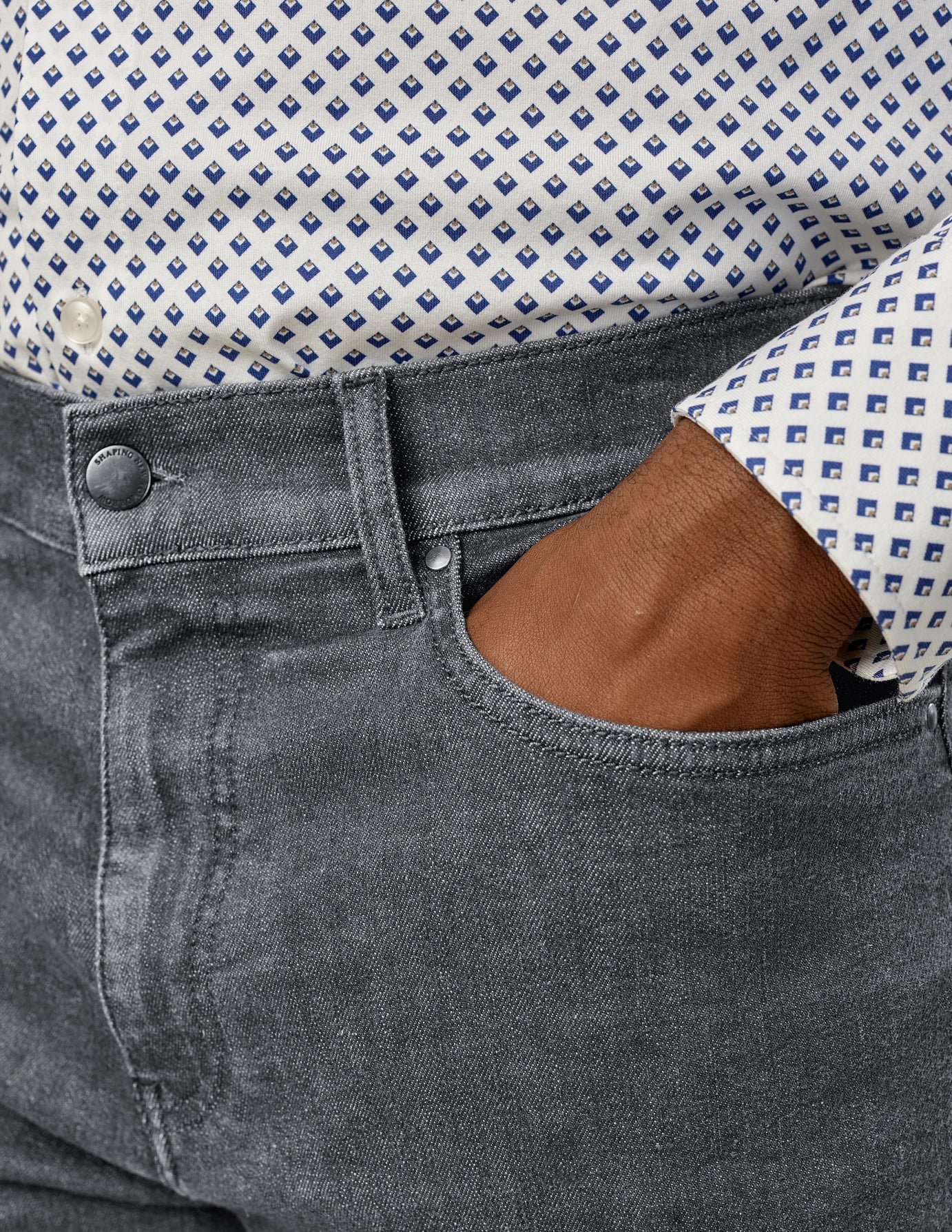 Classic Jeans Regular Dark Grey