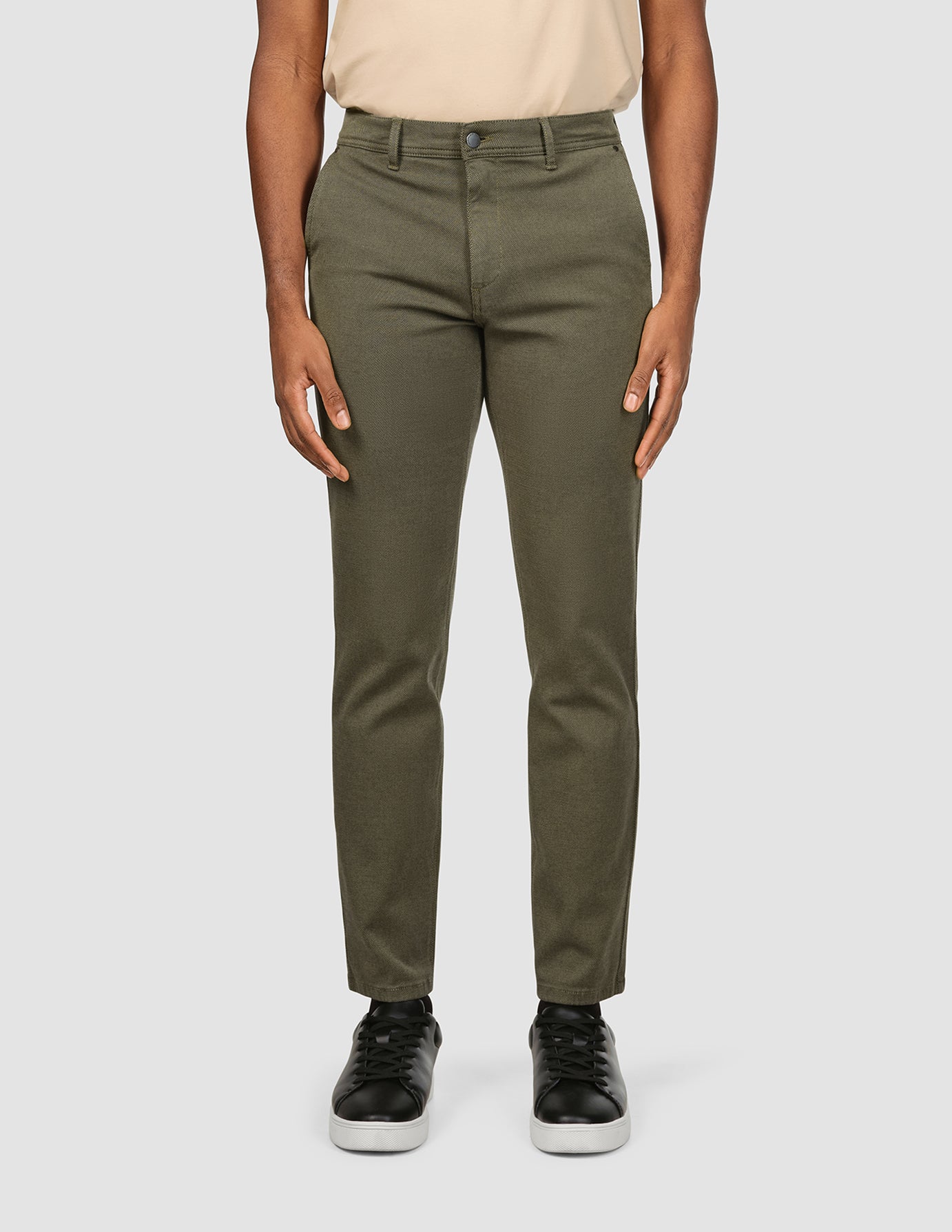 Classic Pants Regular Nature Green