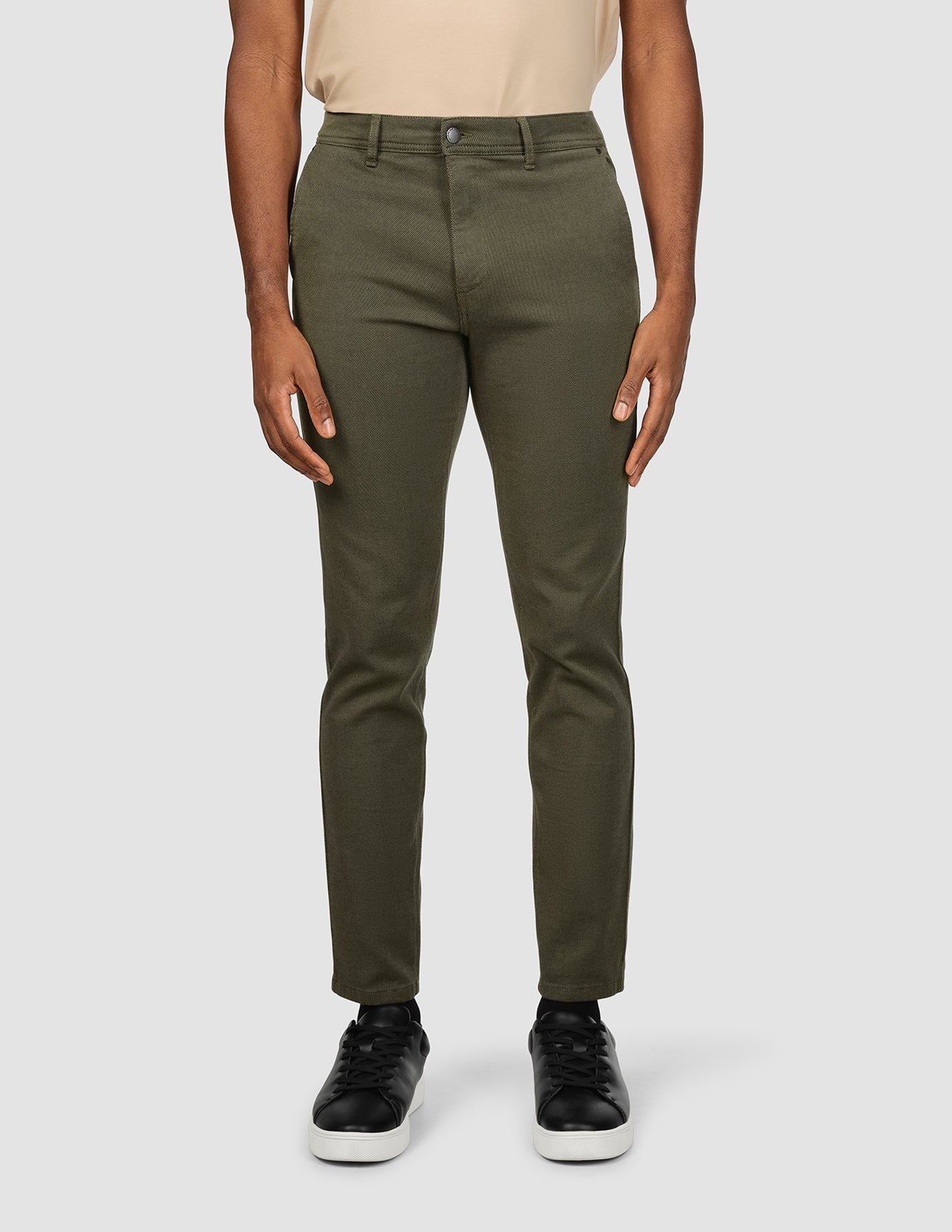Classic Pants Slim Nature Green