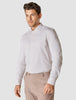 Classic Shirt Grey Lilac Stripes Regular