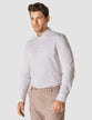 Classic Shirt Grey Lilac Stripes Regular