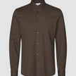 Classic Shirt Saddle Brown Regular