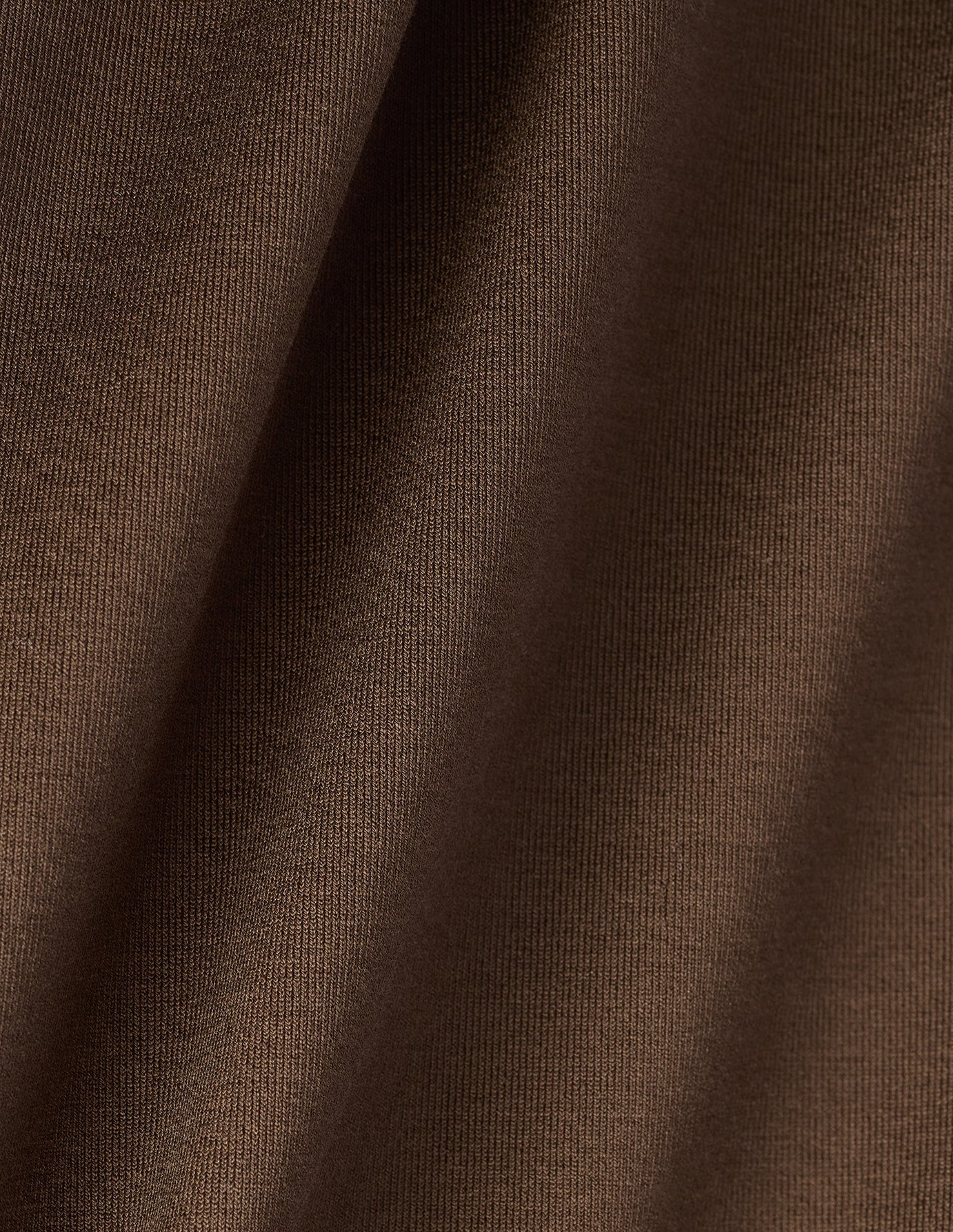 Classic Shirt Saddle Brown Slim