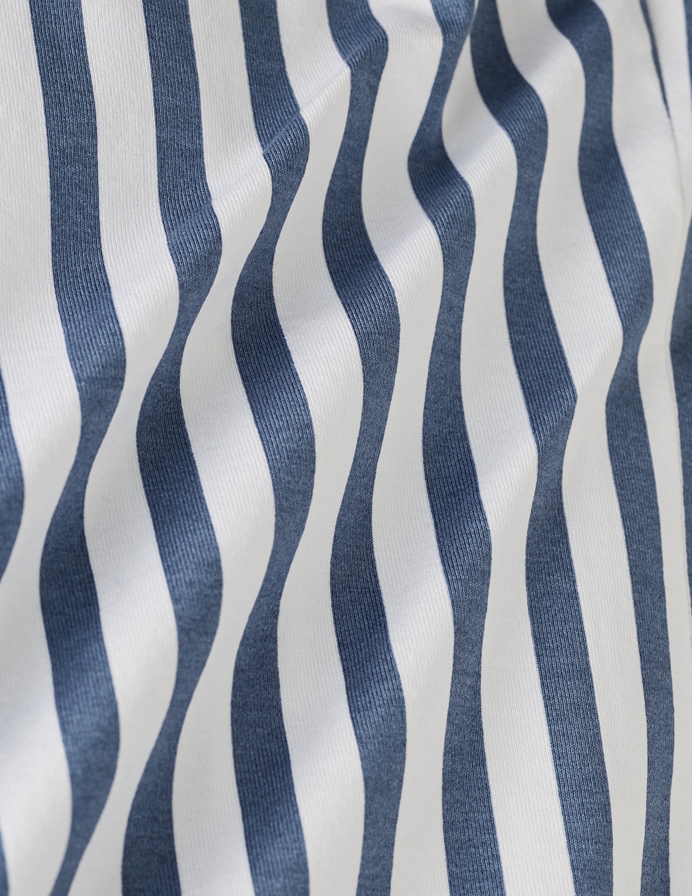 Classic Shirt Dusky Blue Stripe Slim