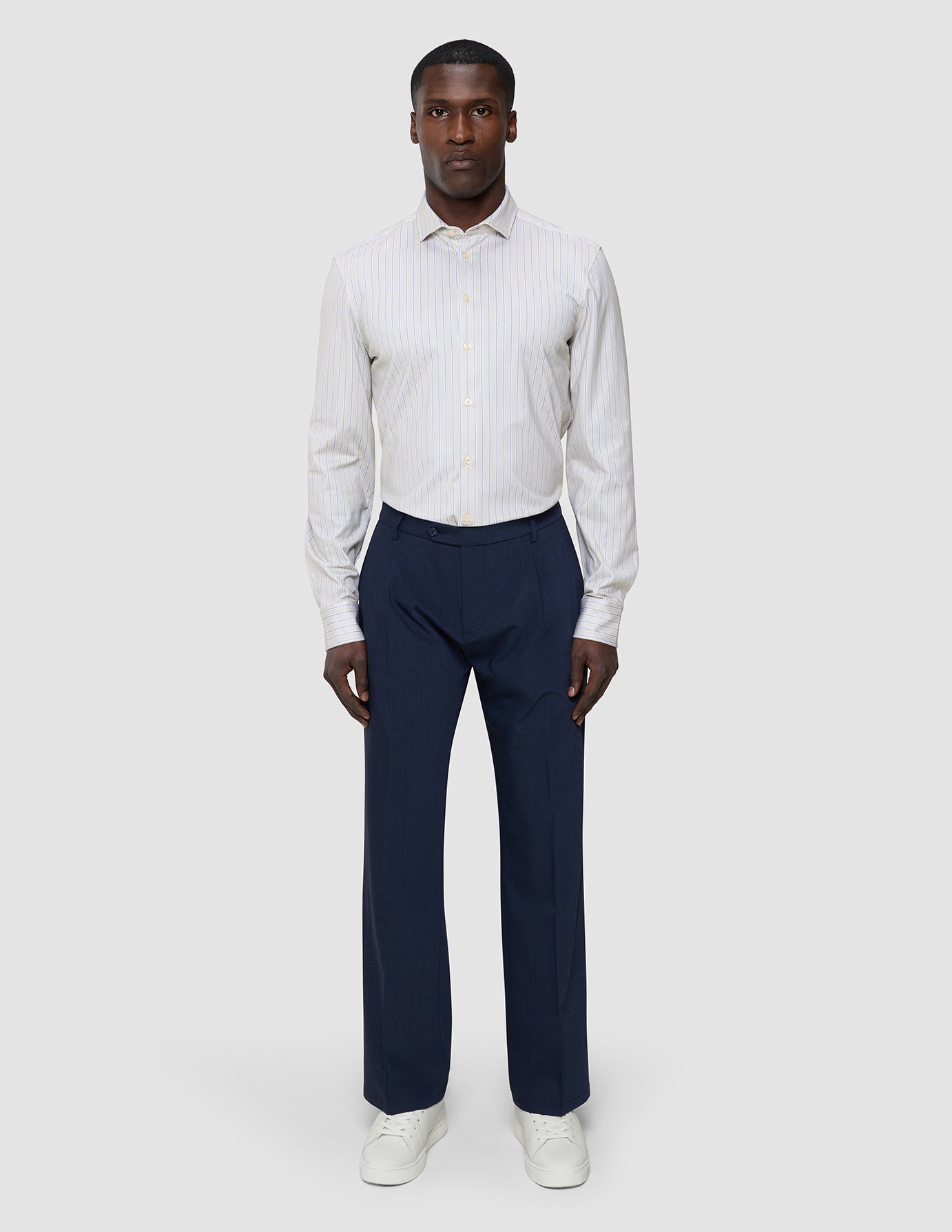 Classic Shirt Sandy Stripes Slim