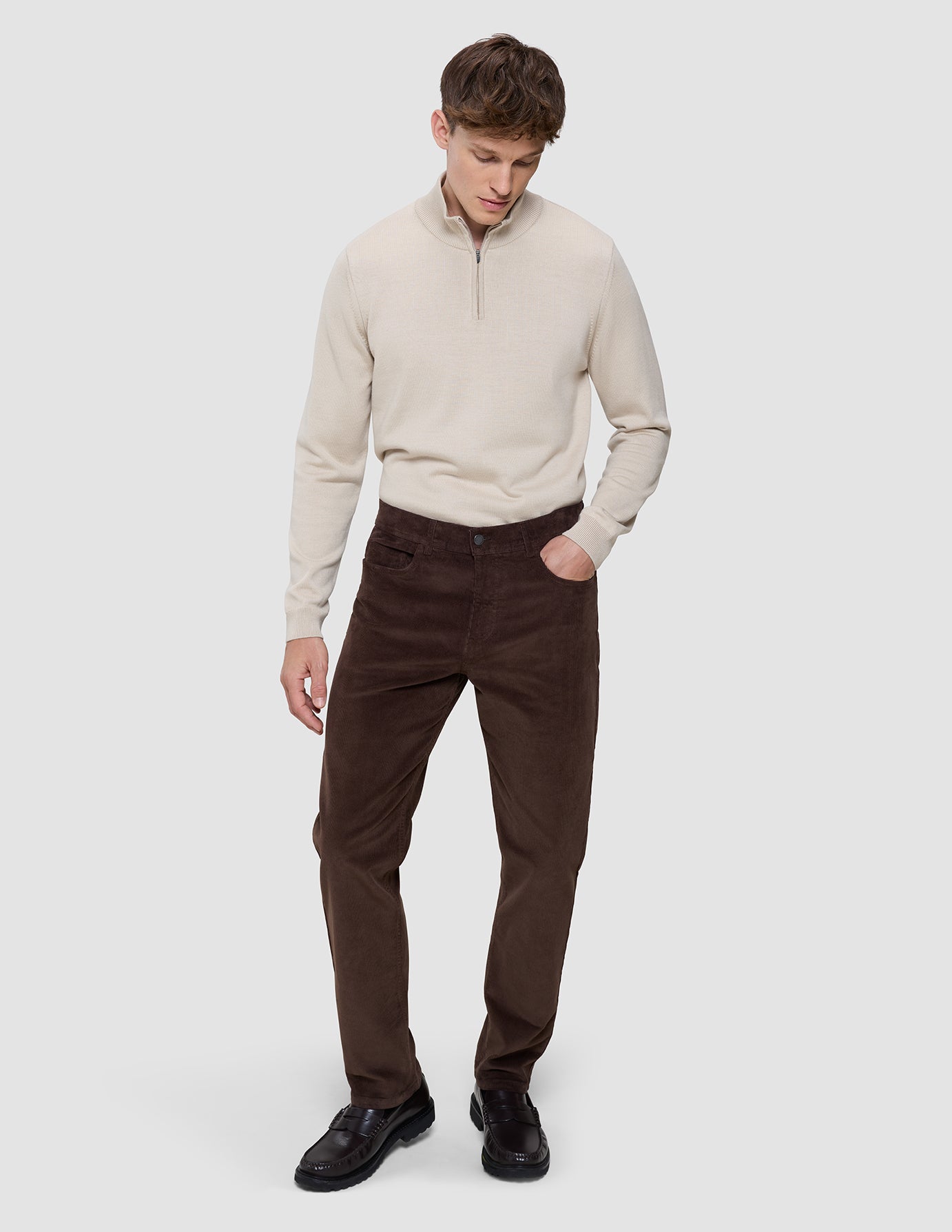 Corduroy Pants Espresso