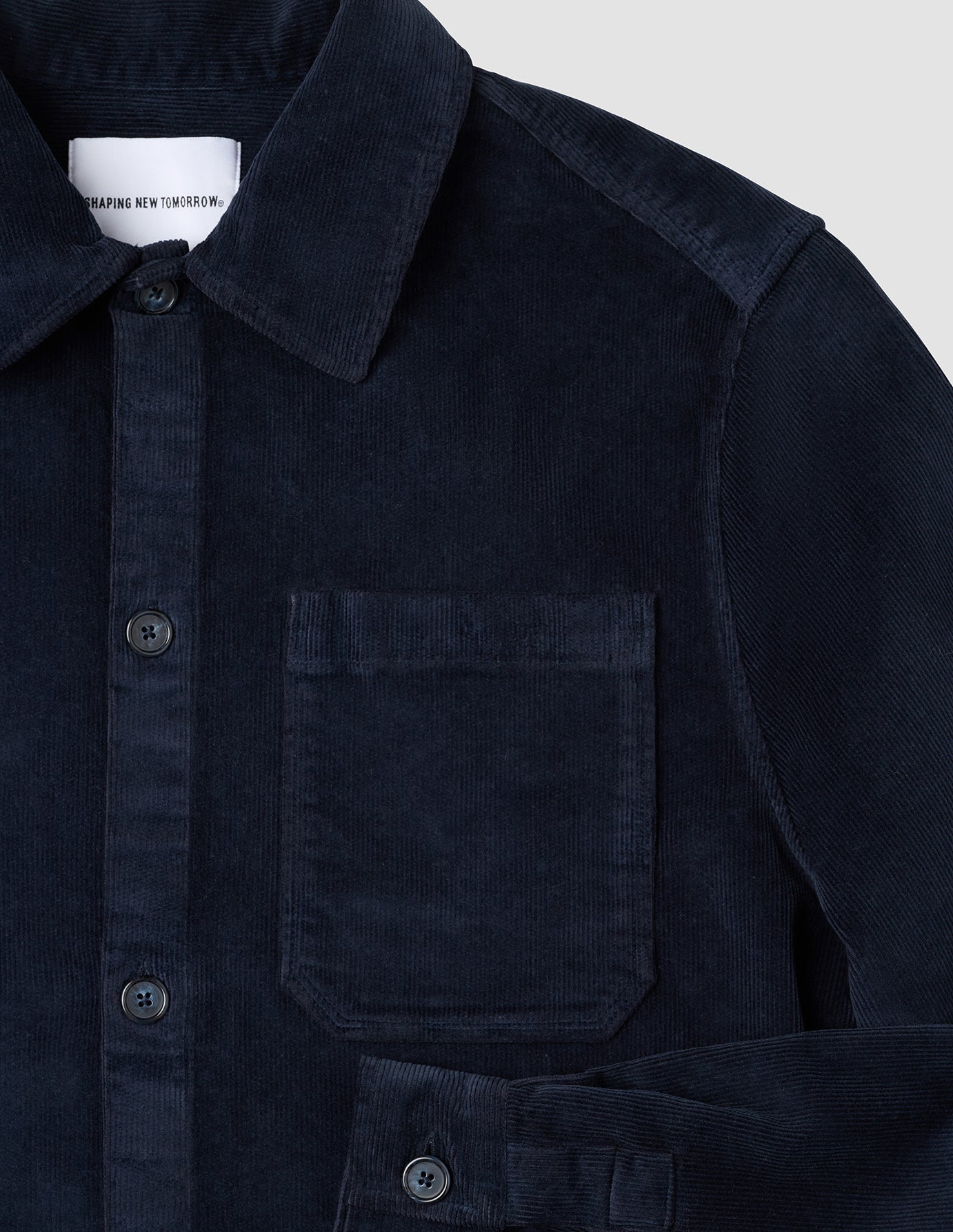 Corduroy Overshirt Dark Navy