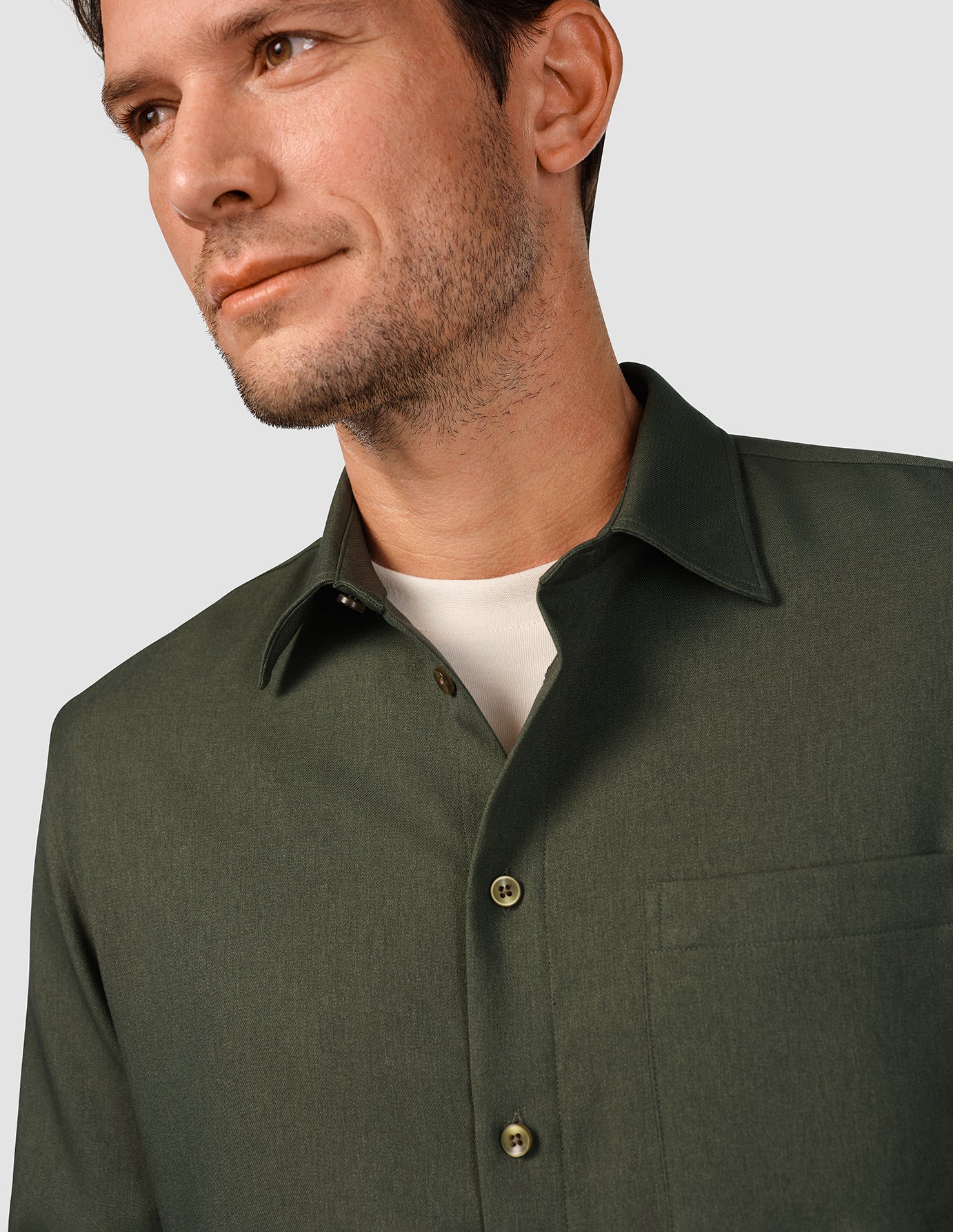 Effortless Shirt Clover Green