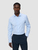 Elevated Shirt Light Blue Stripe Thin Slim