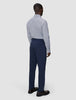 Elevated Shirt Navy Stripe Thin Regular
