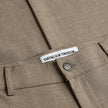 Essential Pants Slim Dark Beige Melange