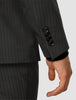 Essential Blazer Slim Asphalt Pinstripe