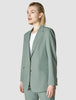 Essential Blazer Calm Green Melange