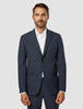 Essential Blazer Slim Dark Blue Check