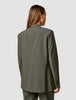 Essential Blazer Dark Olive