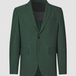 Essential Blazer Slim Pine Green