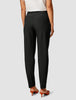 Essential Pants Tapered Black Silver Pinstripe