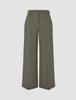 Essential Pants Wide Dark Olive