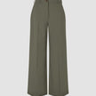 Essential Pants Wide Dark Olive