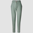 Essential Pants Tapered Calm Green Melange