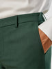 Essential Suit Pants Slim Pine Green