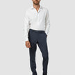 Essential Suit Pants Slim Dark Blue Check