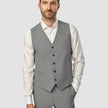 Essential Vest Dark Grey Melange