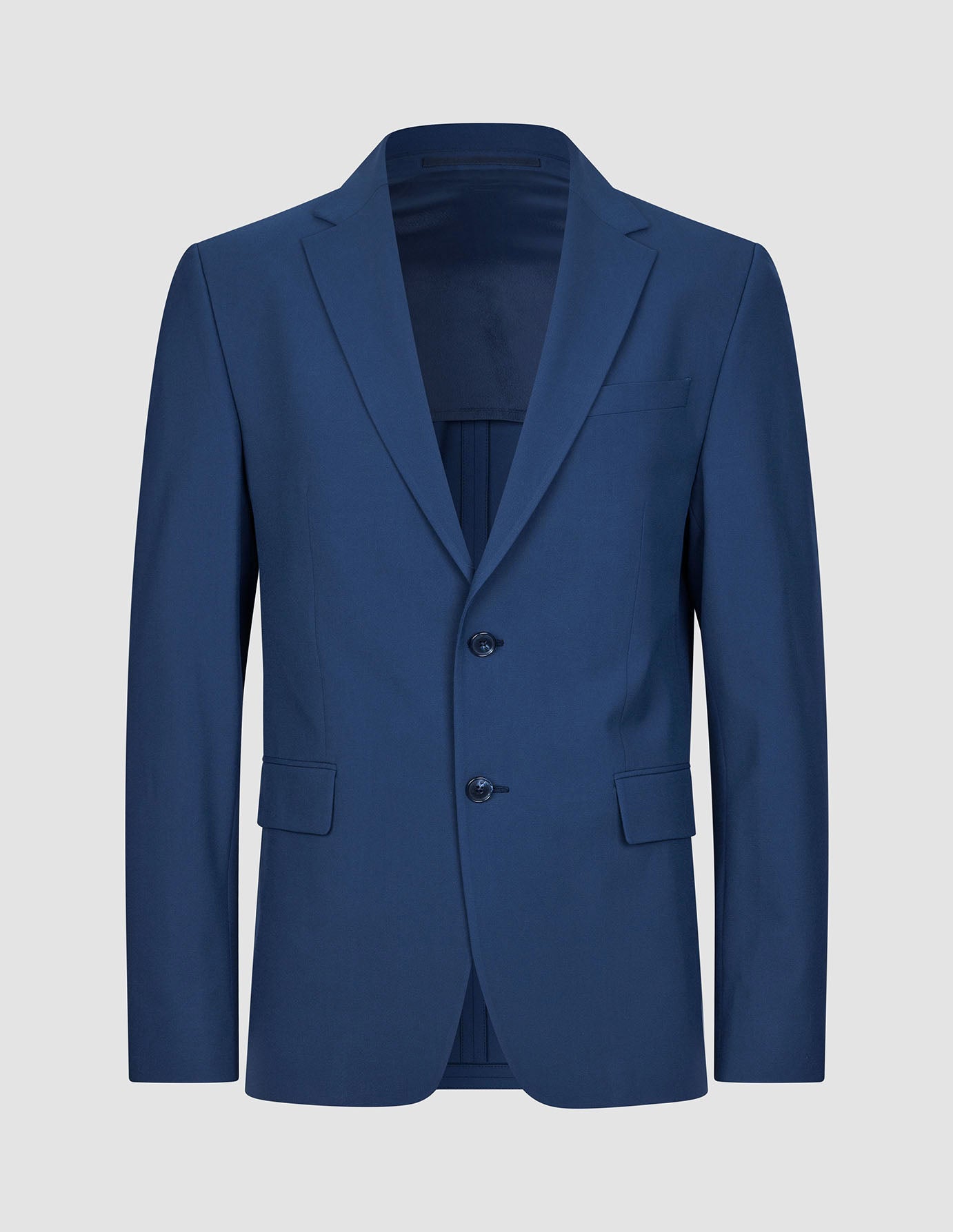 Essential Blazer Slim Marine Blue