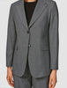 Essential Blazer Dark Grey Melange