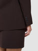 Women's Essential Blazer Espresso