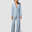 Essential Blazer Sky Blue Melange