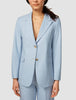 Essential Blazer Sky Blue Melange