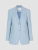 Essential Blazer Sky Blue Melange