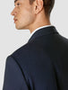 Essential Blazer Navy Melange Slim