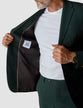 Essential Blazer Slim Pine Green