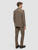 Essential Blazer Regular Saddle Brown Melange