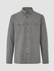 Essential Overshirt Cloud Grey